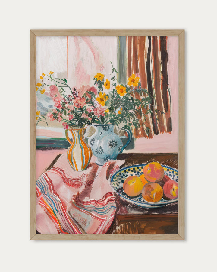 Les Fleurs Art Print