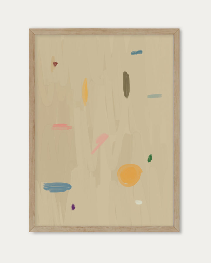 Abstract Oasis Art Print