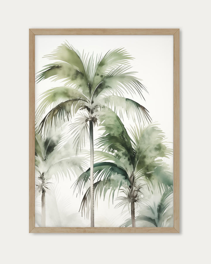 Palm Trees Wall Art Print