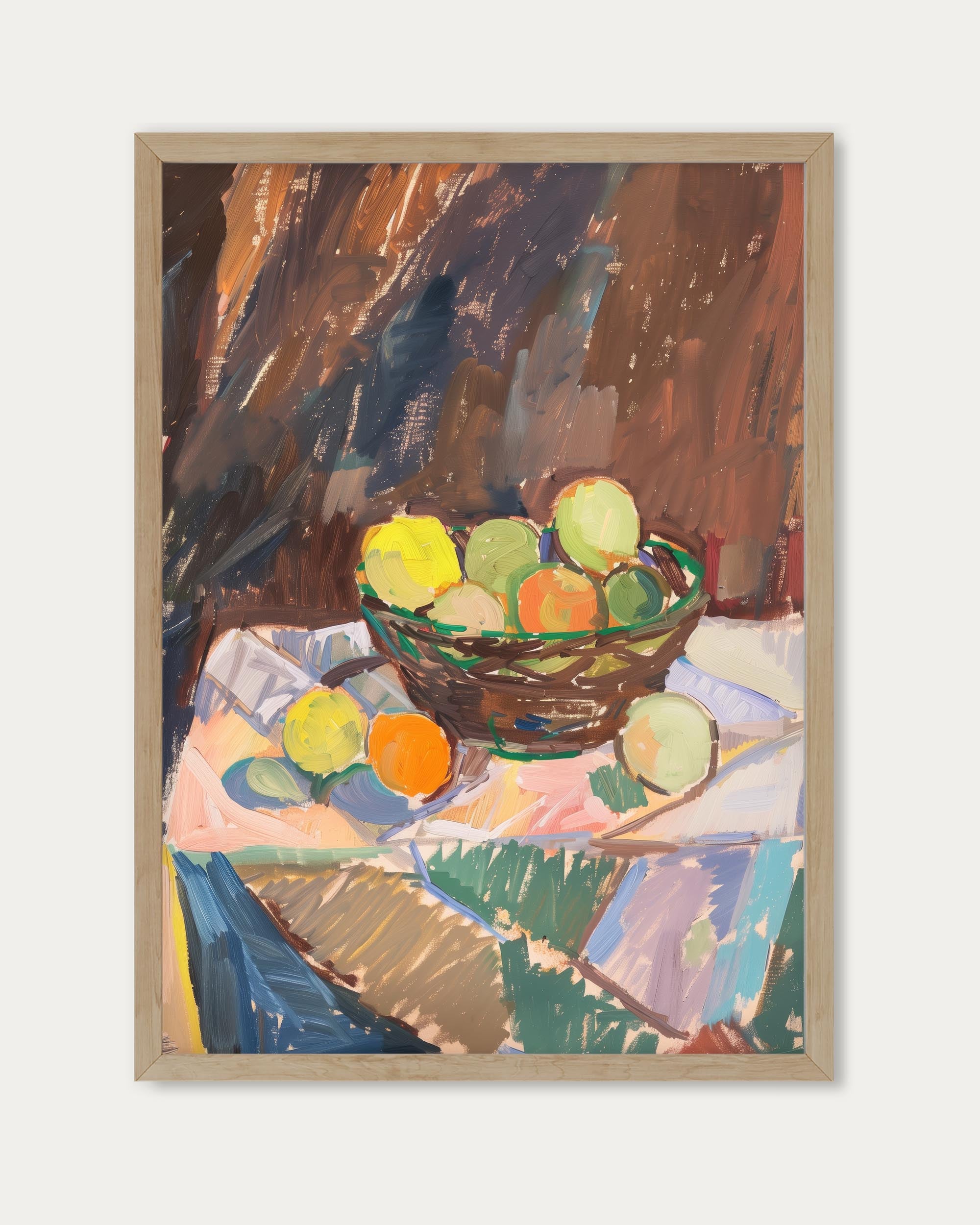 Fruit Basket Wall Art Print