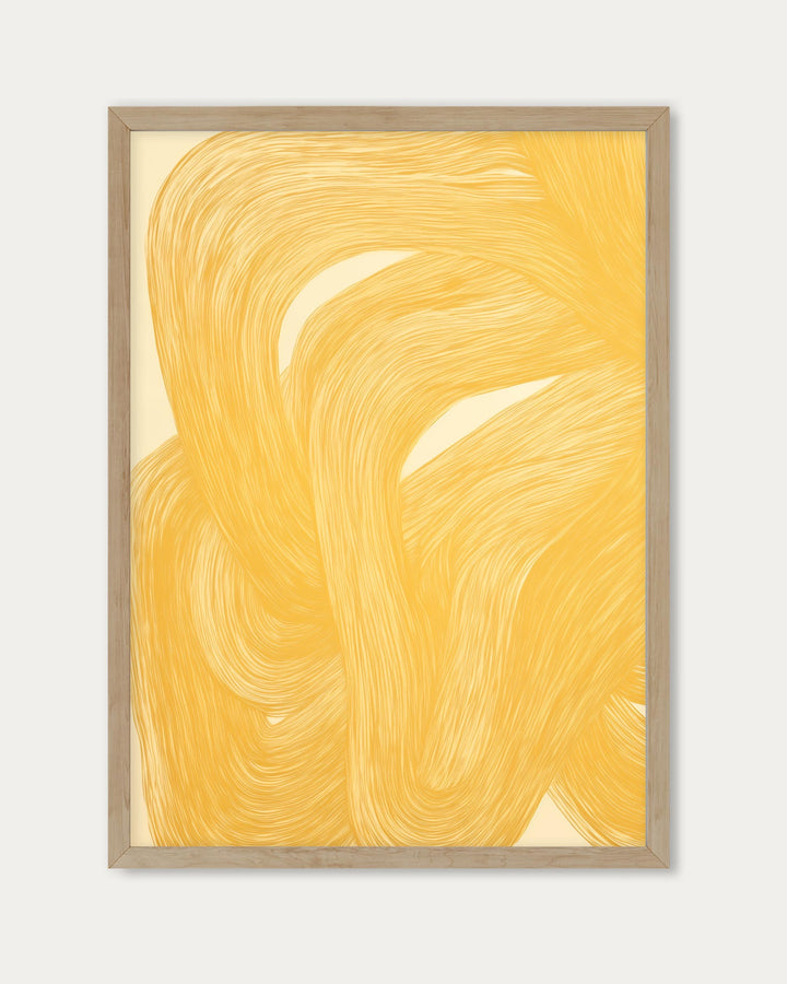 Golden Path Art Print