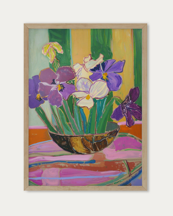 Fresh Flowers Art Print