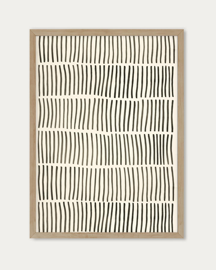 Counting Stripes Art Print
