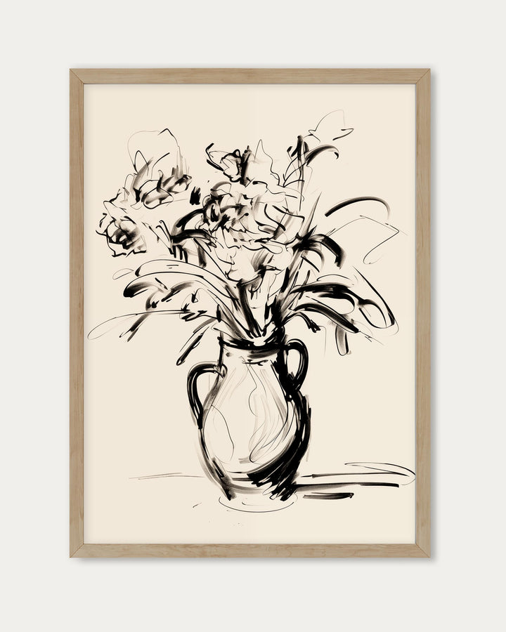 Flowers Study Art Print
