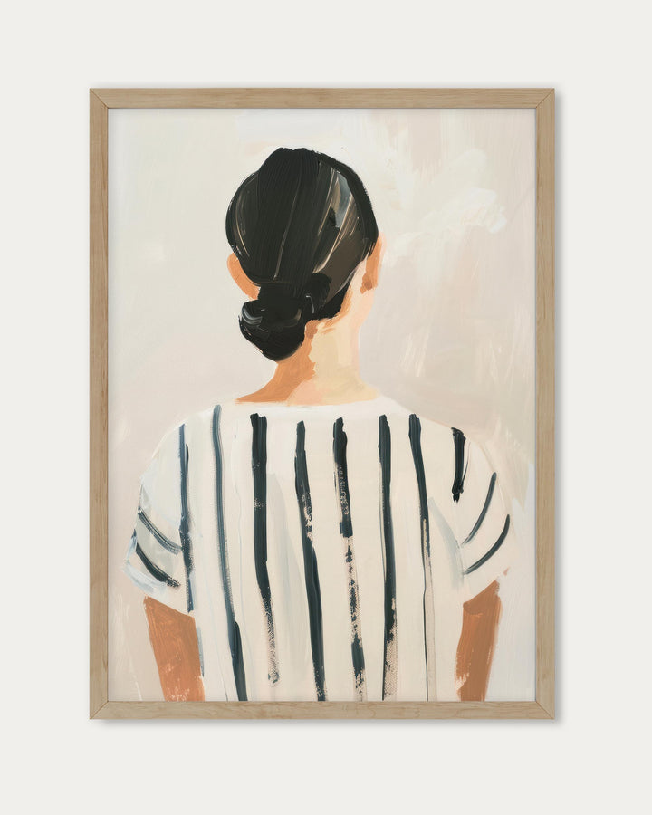 Holding Back Art Print