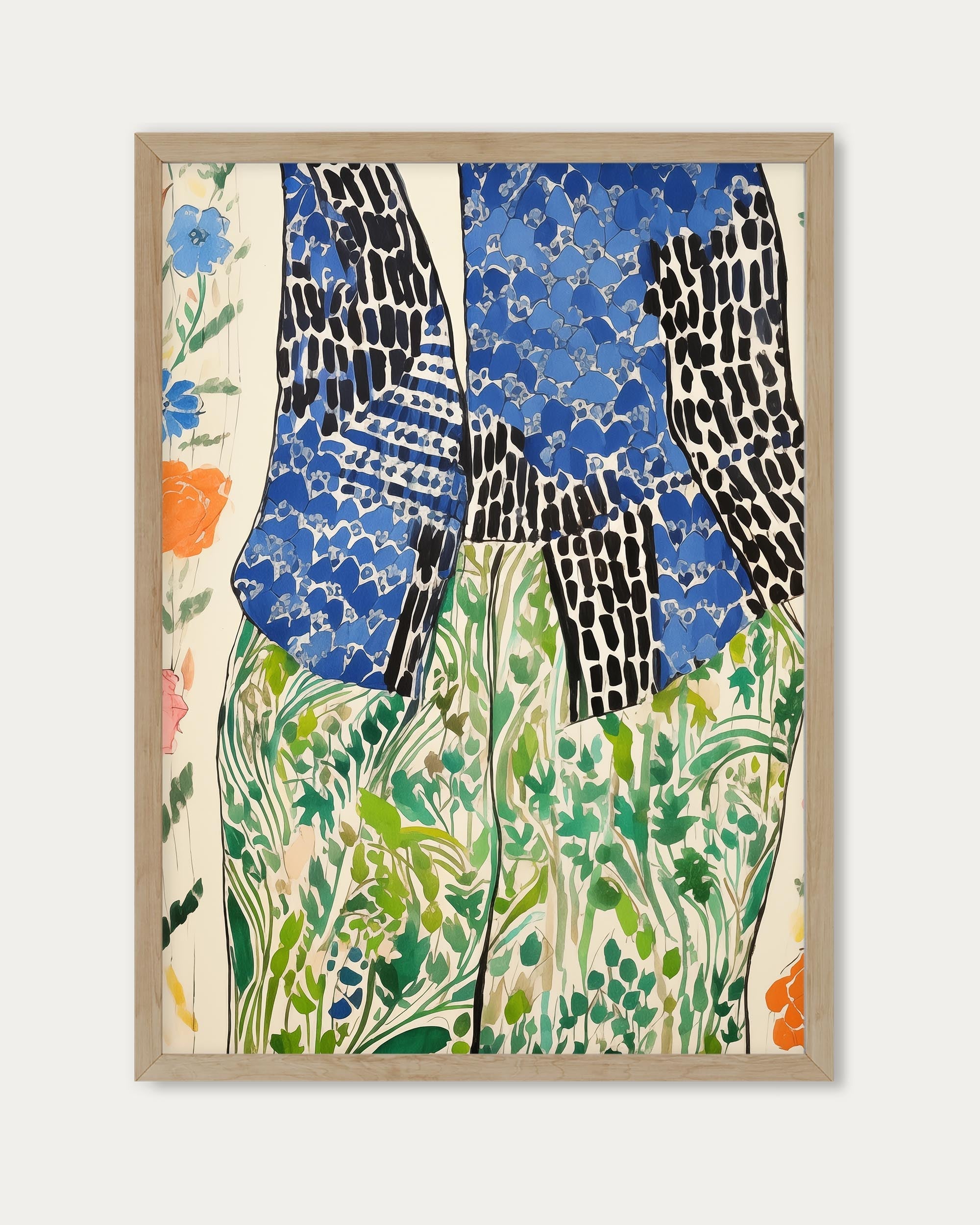 Dressing For Summer Art Print