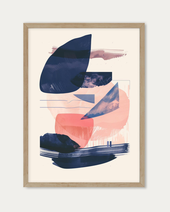 Abstract Sailing Wall Art