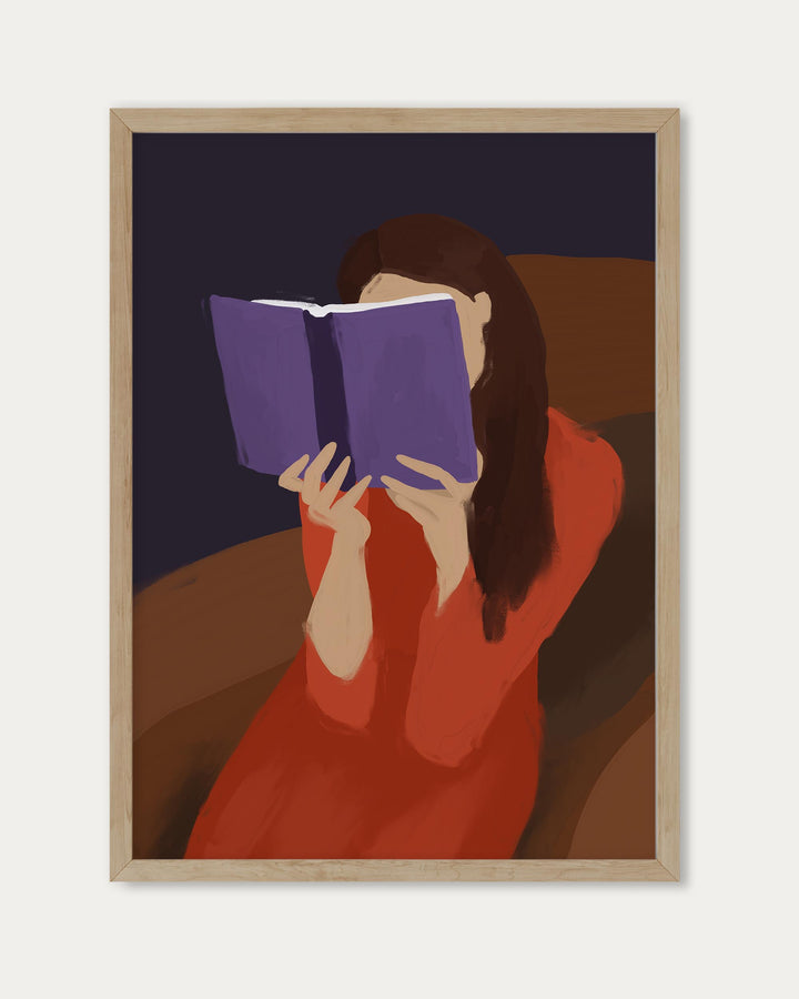 A Good Read Wall Art