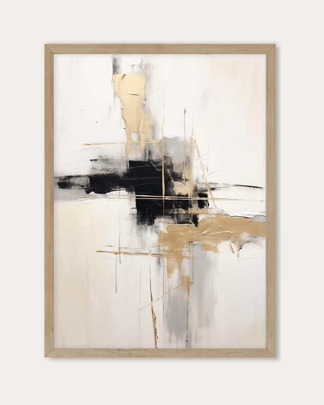 Gold And Black II Wall Art