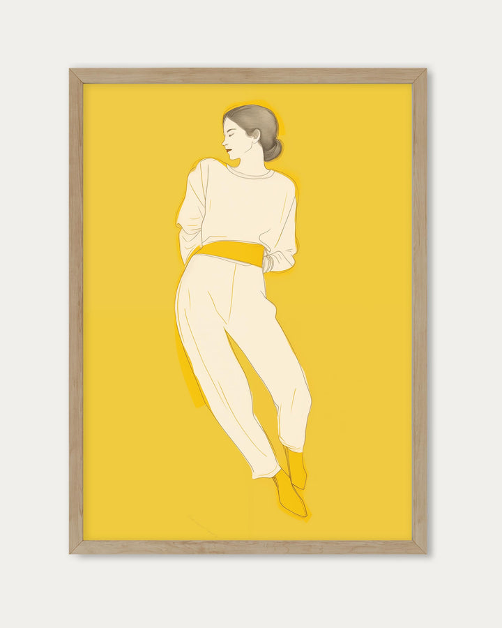 Pose Study I Art Print
