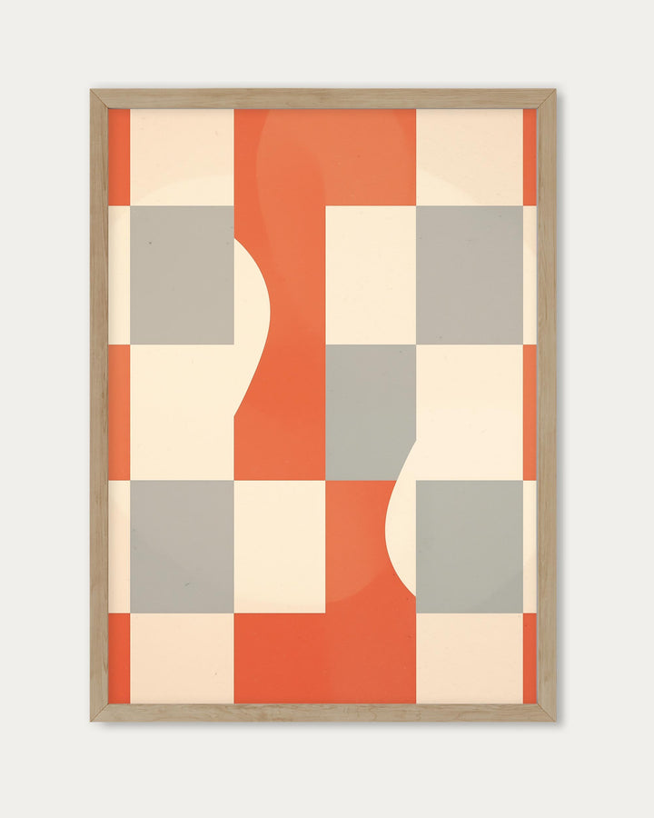Checkers Art Print