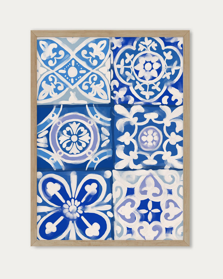 Greek Tile Art Print