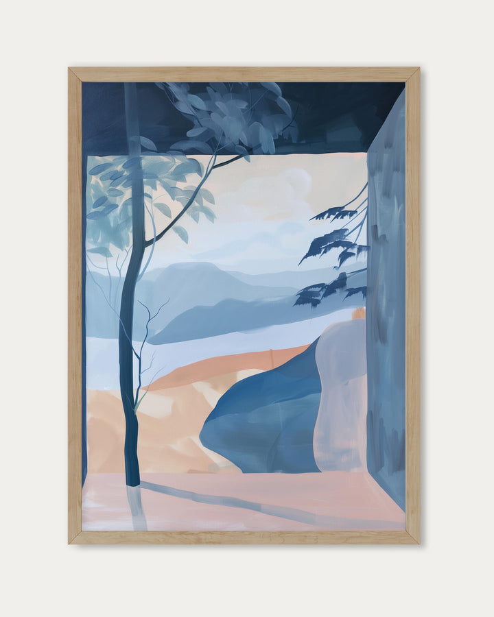 The Beach Wall Art Print