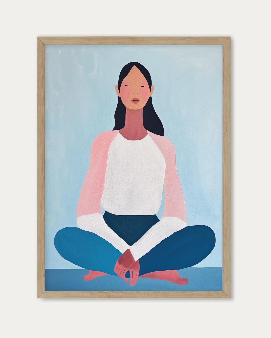 Meditate Wall Art Print