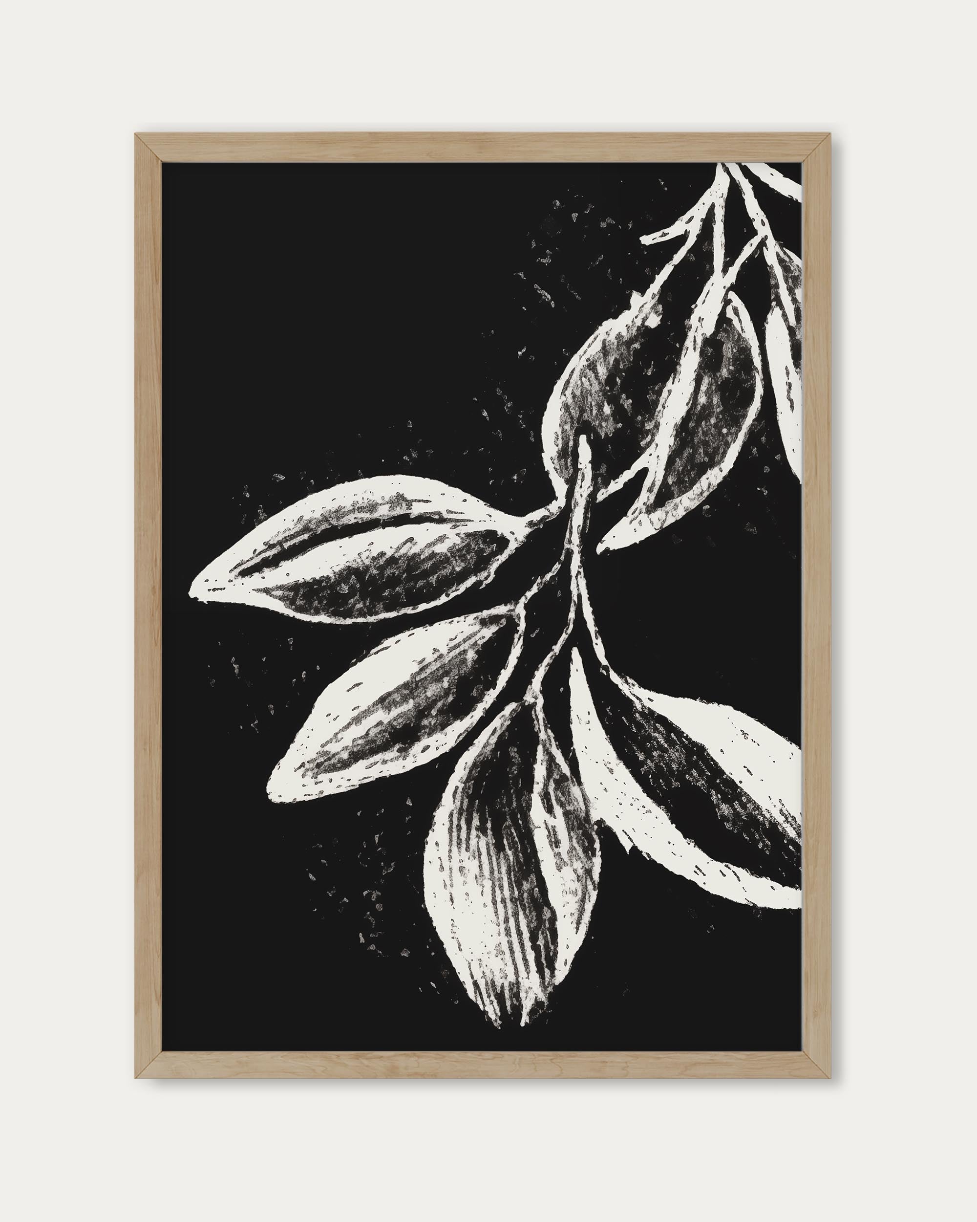 Charcoal Sketch Art Print