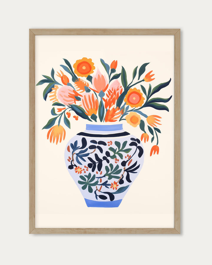 Flora Art Print