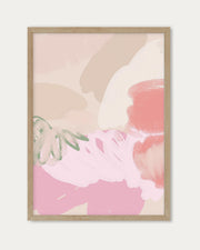 Pink Abstract Wall Art