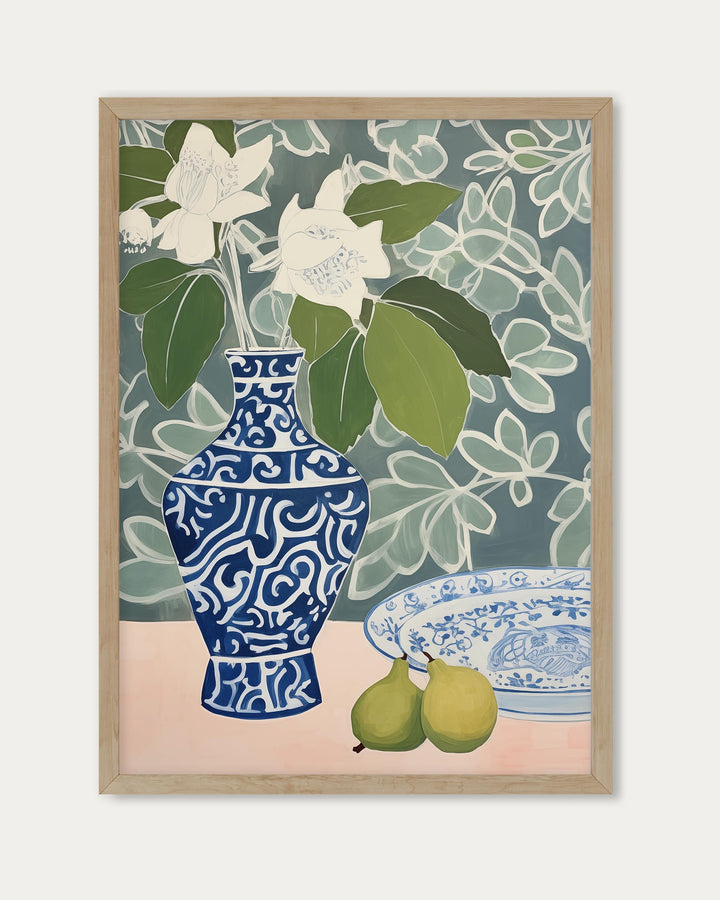 Flower Vase III Art Print