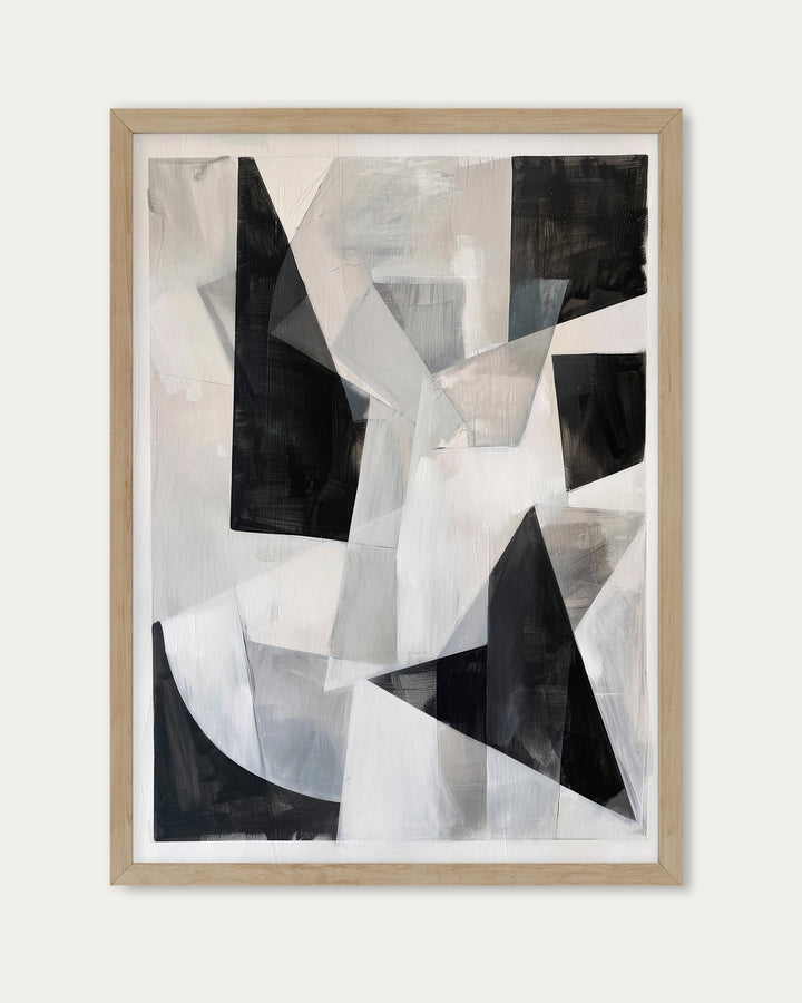 Mono Black And White Wall Art Print