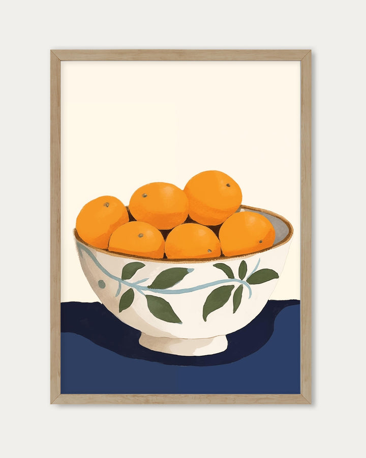 Orange Bowl II Art Print
