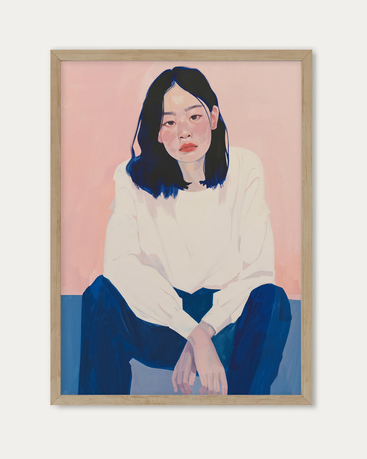 Are You Sure Wall Art Print