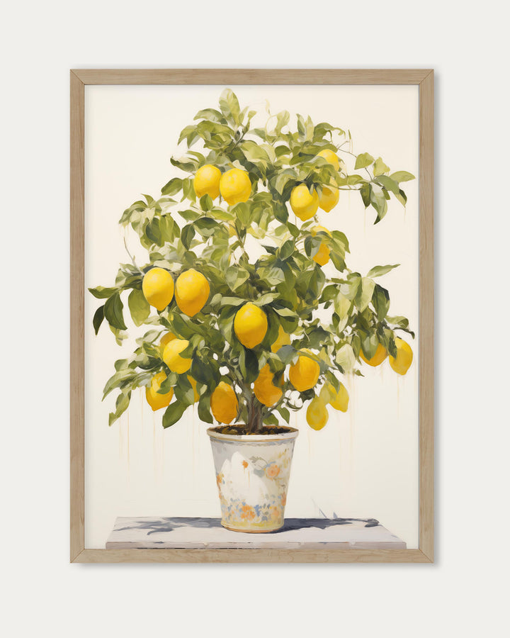 Lemon Tree Wall Art Print