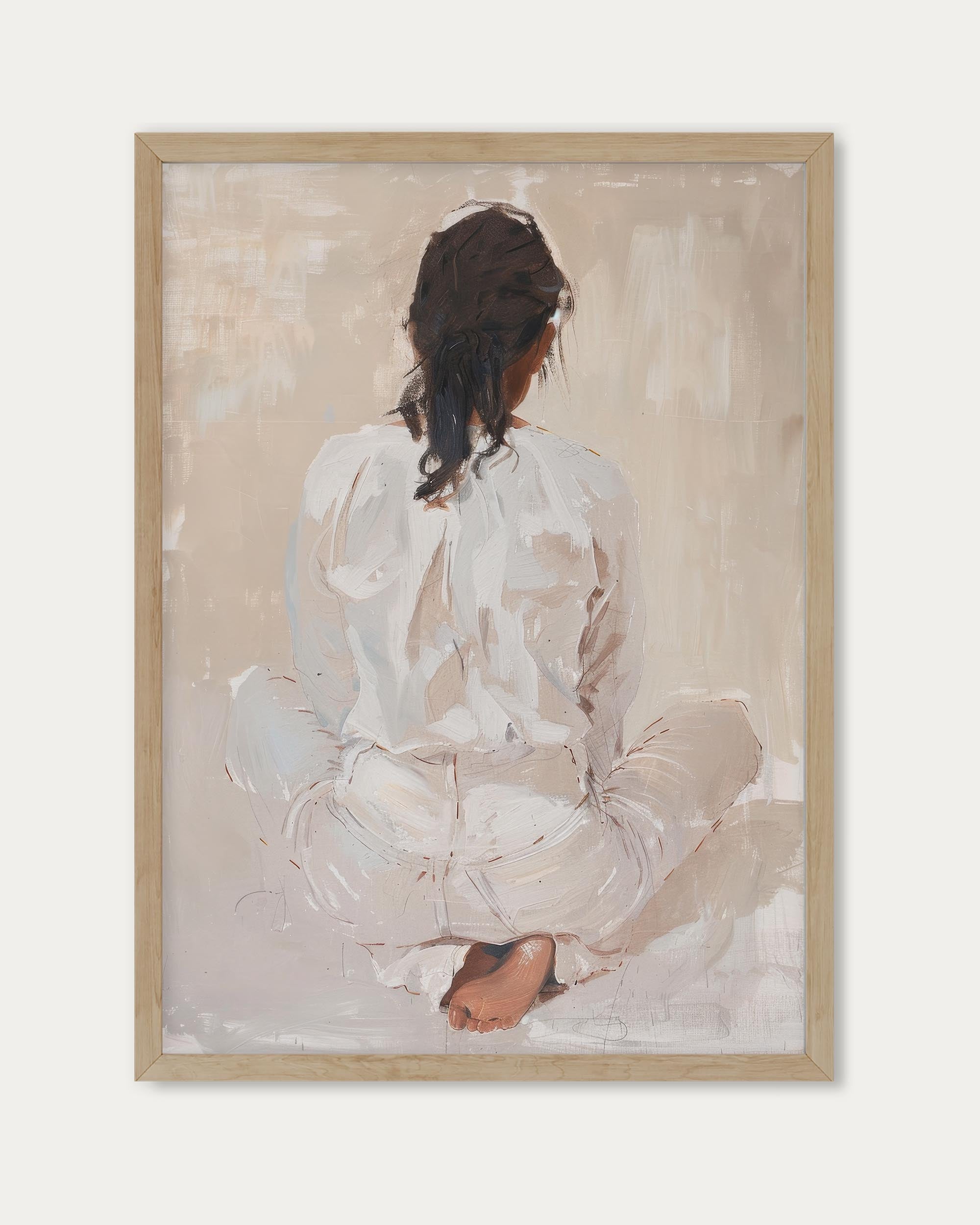 Yoga Time Wall Art Print