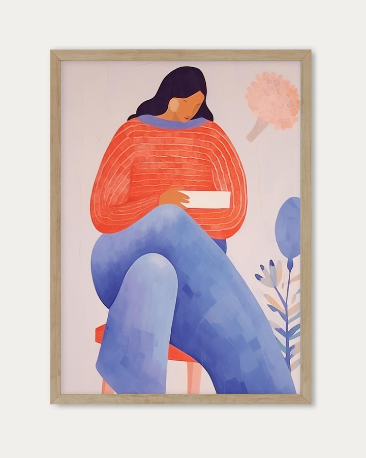 Reading Nook II Art Print