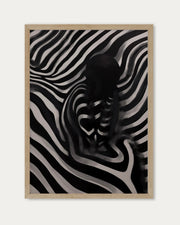 Monochrome Shadows IV Art Print