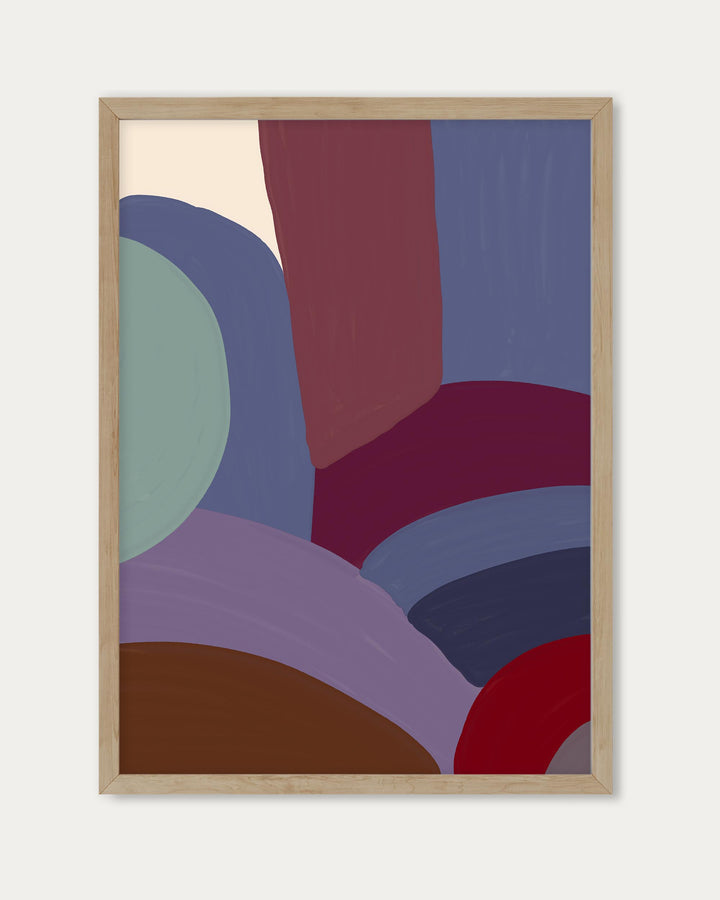 Abstract Pattern Wall Art Print