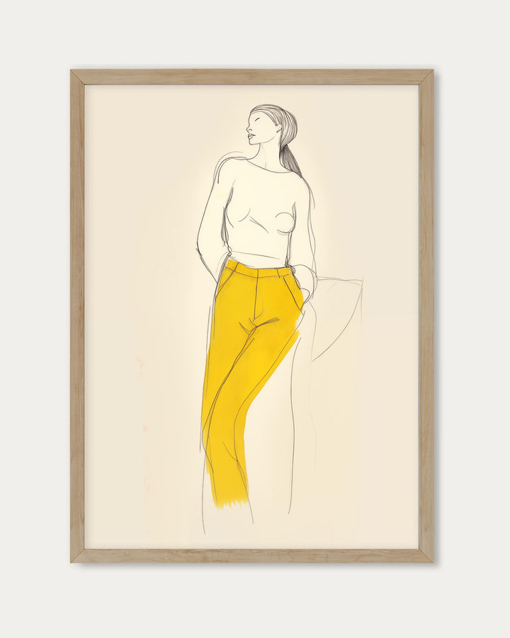 Sketch Study Art Print