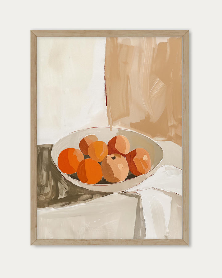 Peach Wall Art Print