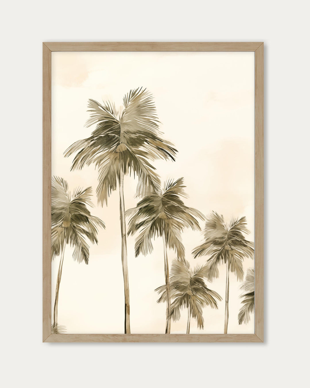 California Palms Wall Art Print