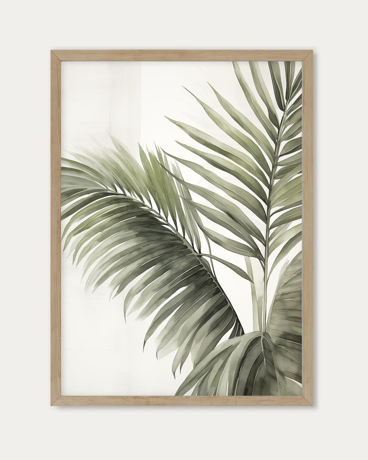 Vintage Palm Wall Art Print
