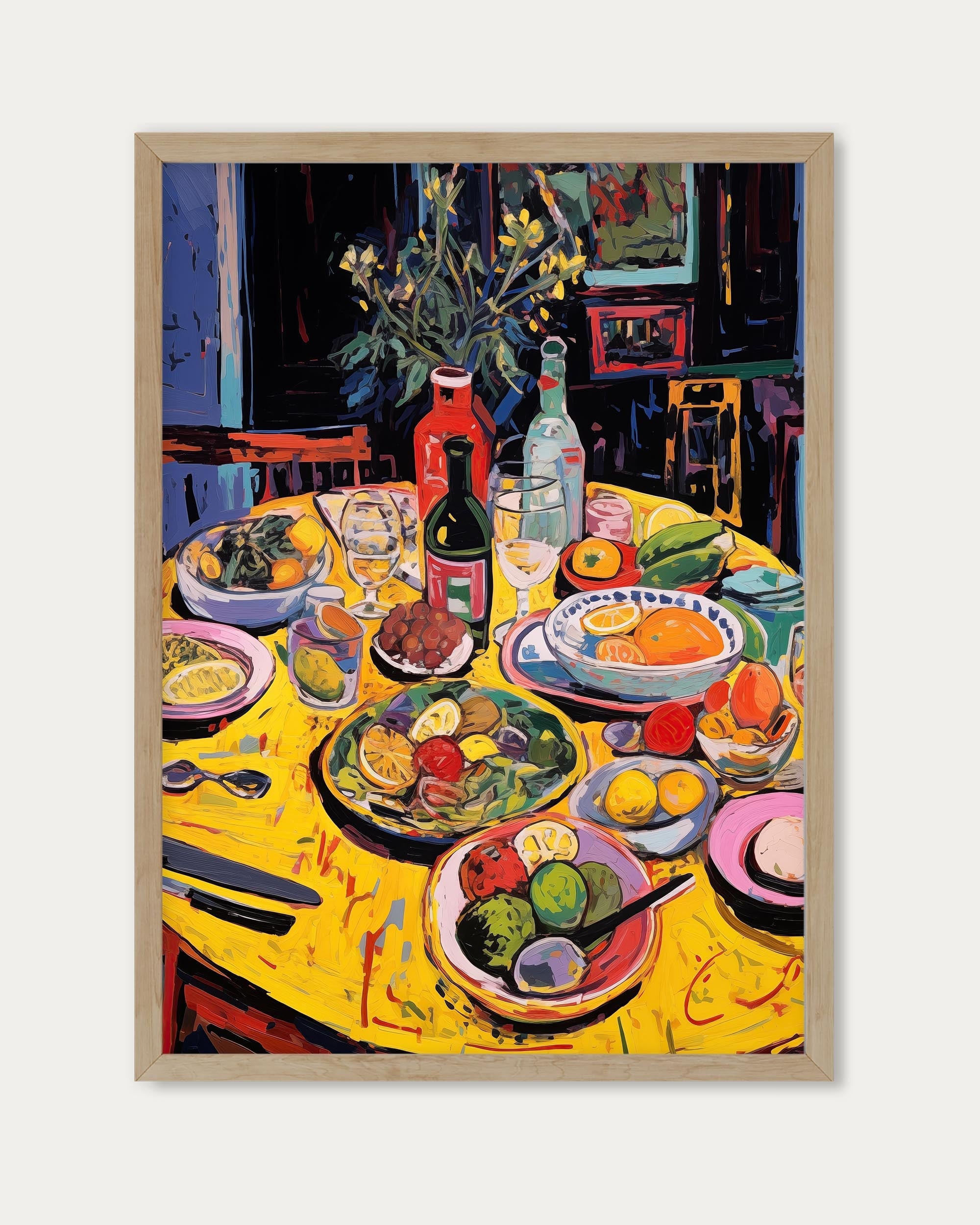 Dinner Party Wall Art Print