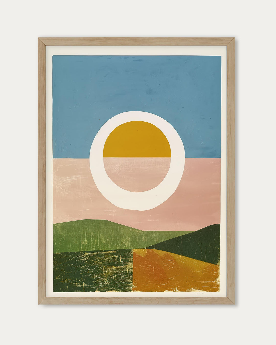 Rising Sun Wall Art Print