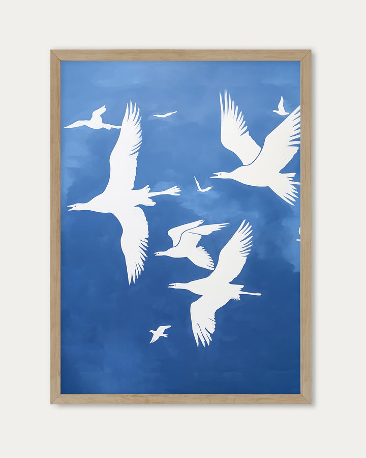 The Flock Art Print