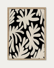 Black And White Floral Wall Art