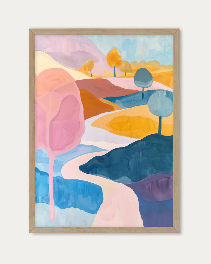 Dreamy Fields Wall Art Print