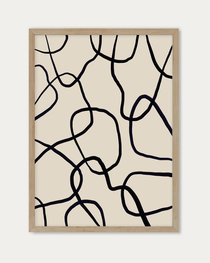 Monochrome Mesh Wall Art