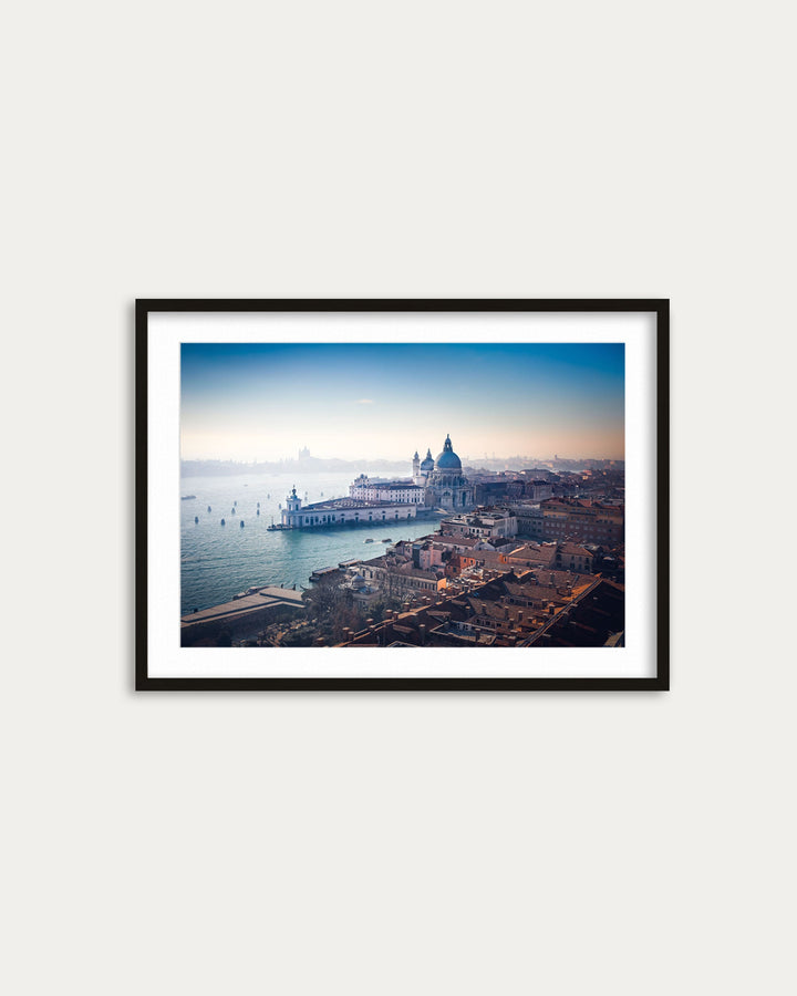 City On The Water Art Print