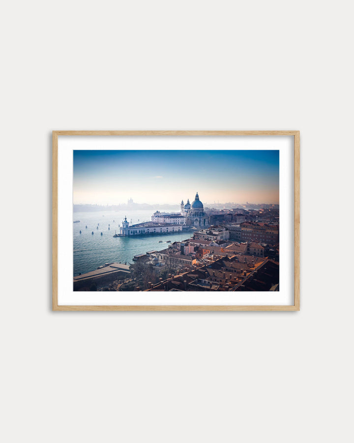 City On The Water Art Print