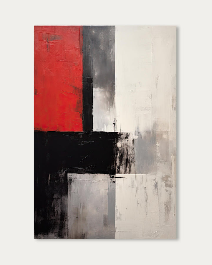 Mysterious Red Art Print