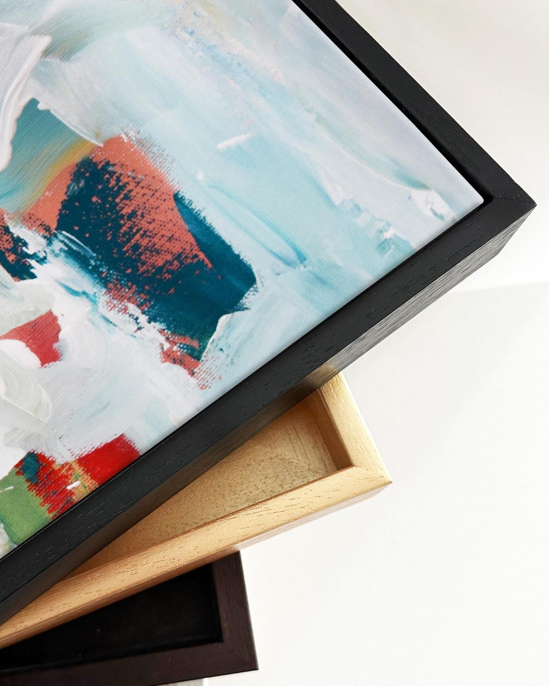 Abstract 217 Framed Canvas-Abstract House