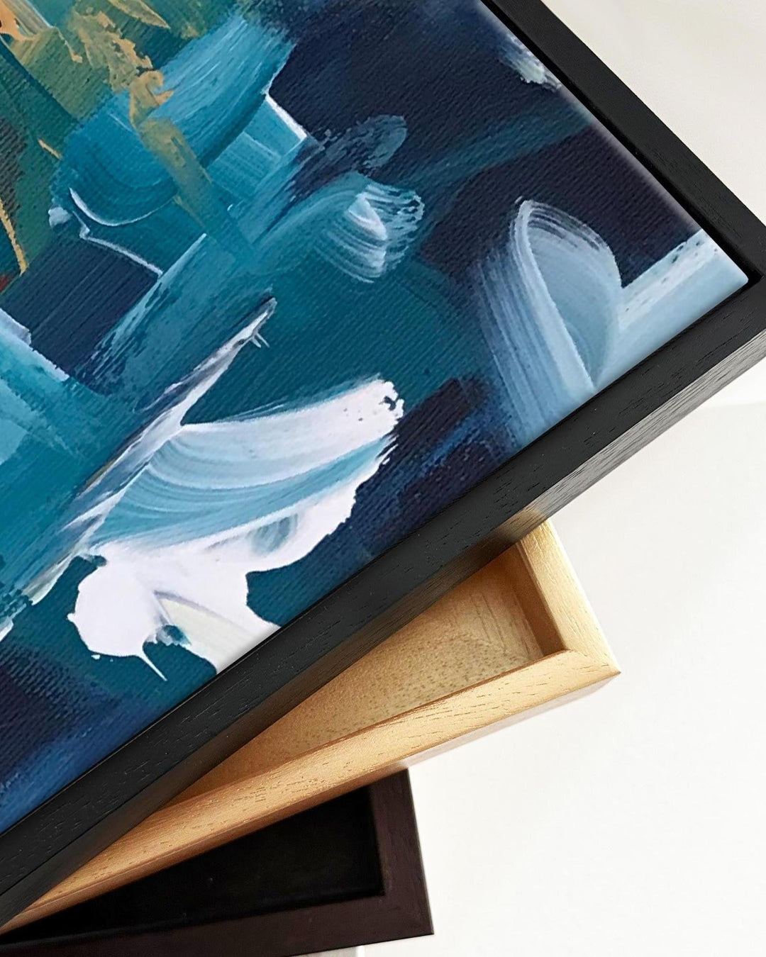 Abstract 102 Framed Canvas-Abstract House