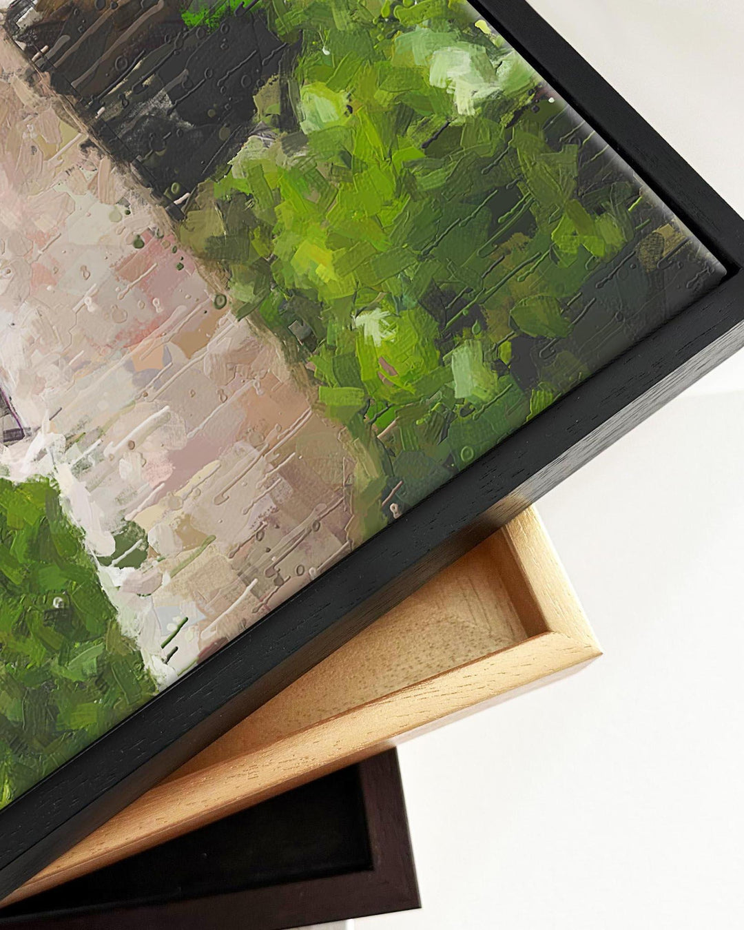 Path To The Beach Framed Canvas-Abstract House