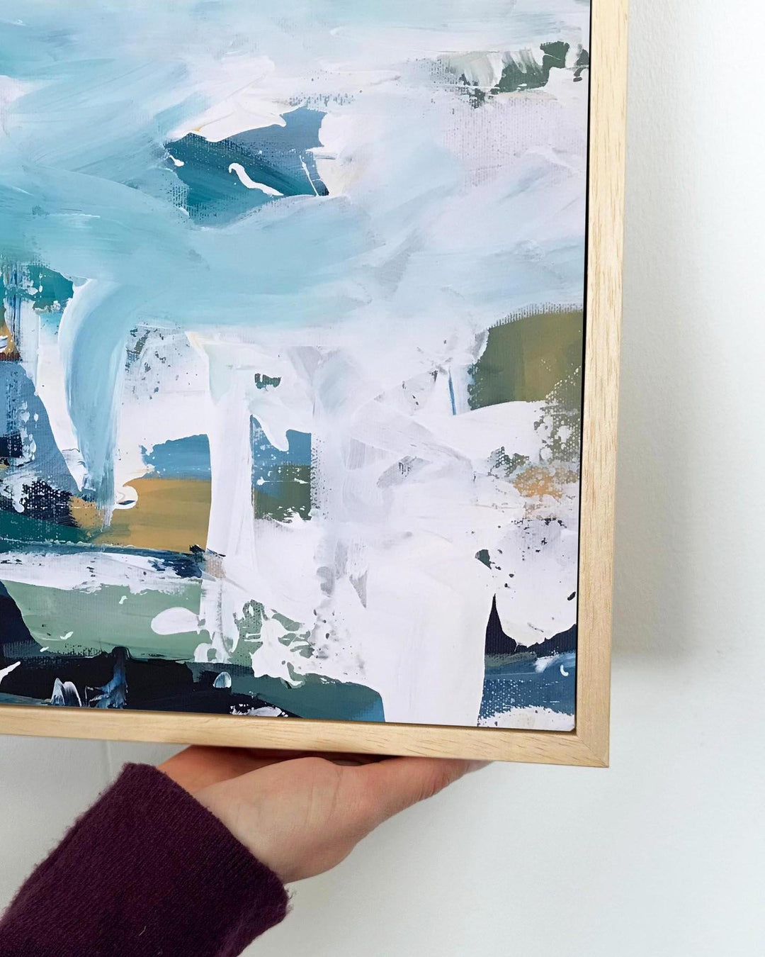 Abstract 102 Framed Canvas-Abstract House