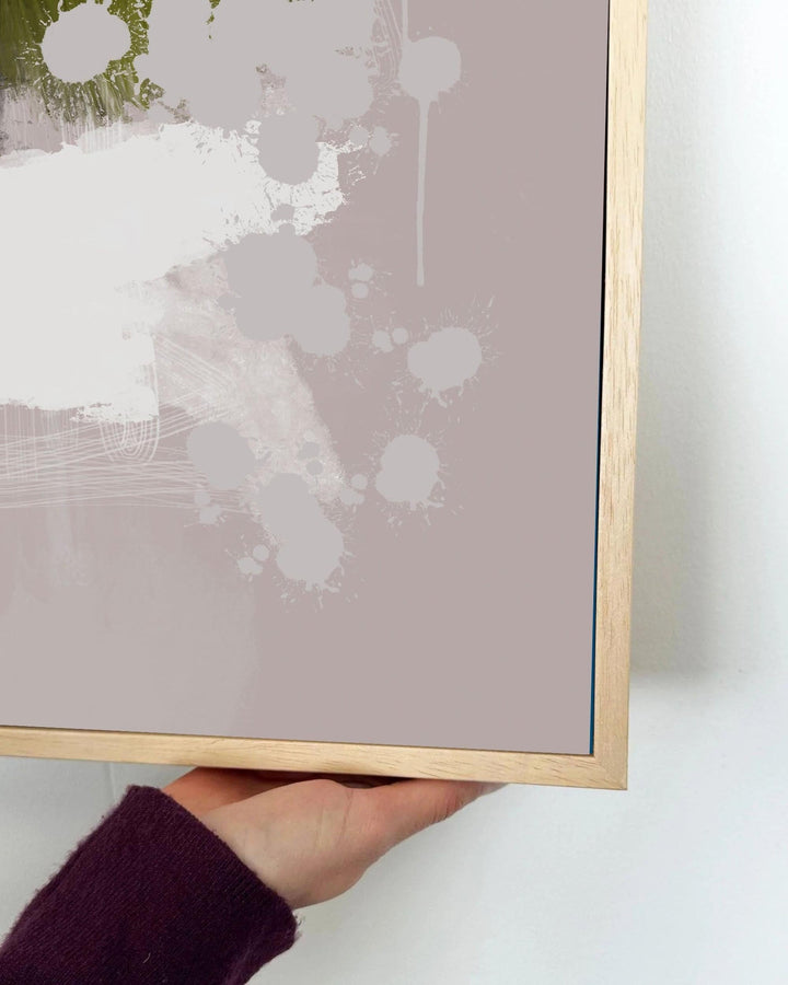 Wimbledon Park Abstract Canvas Art