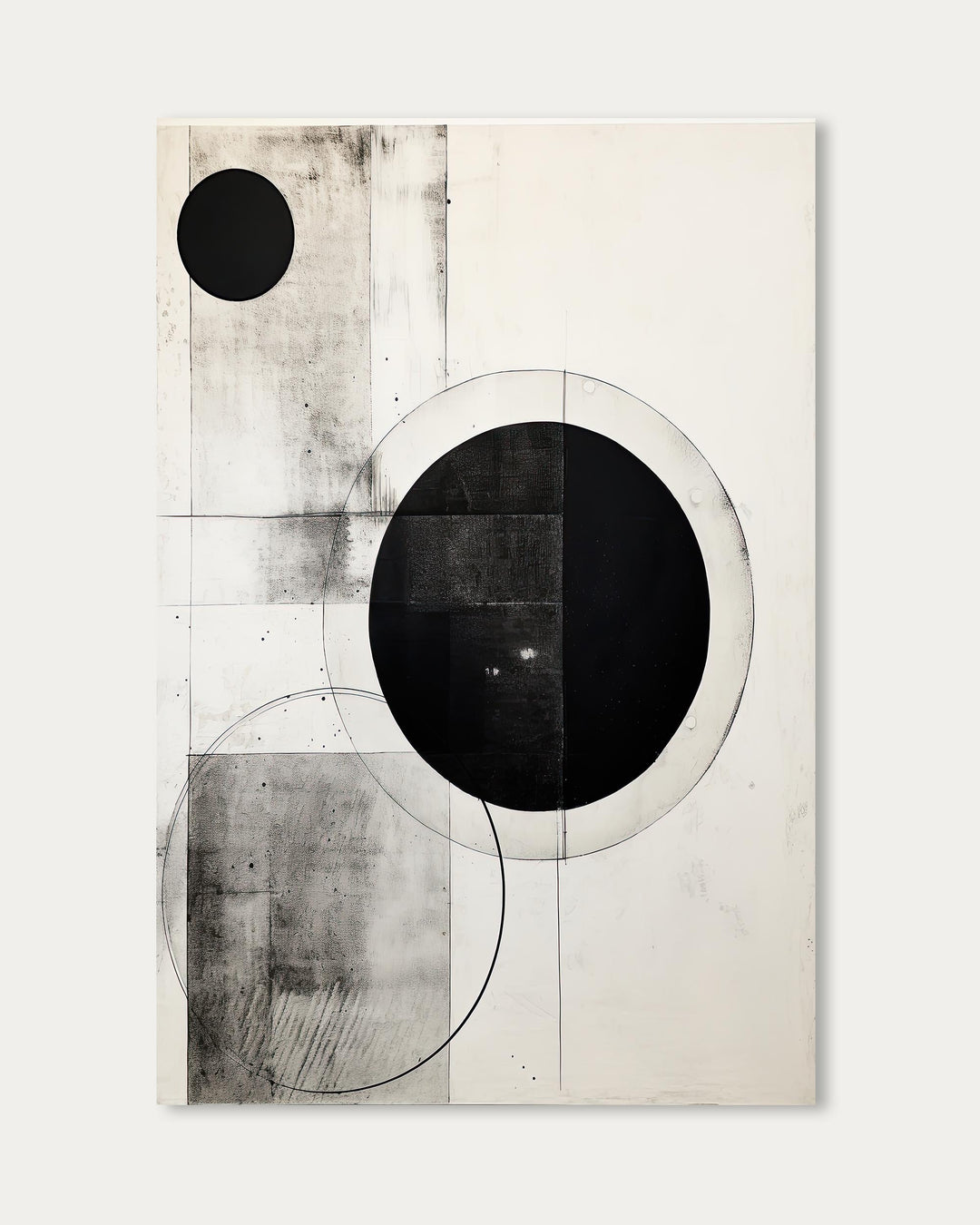 Constructive Drawings Art Print