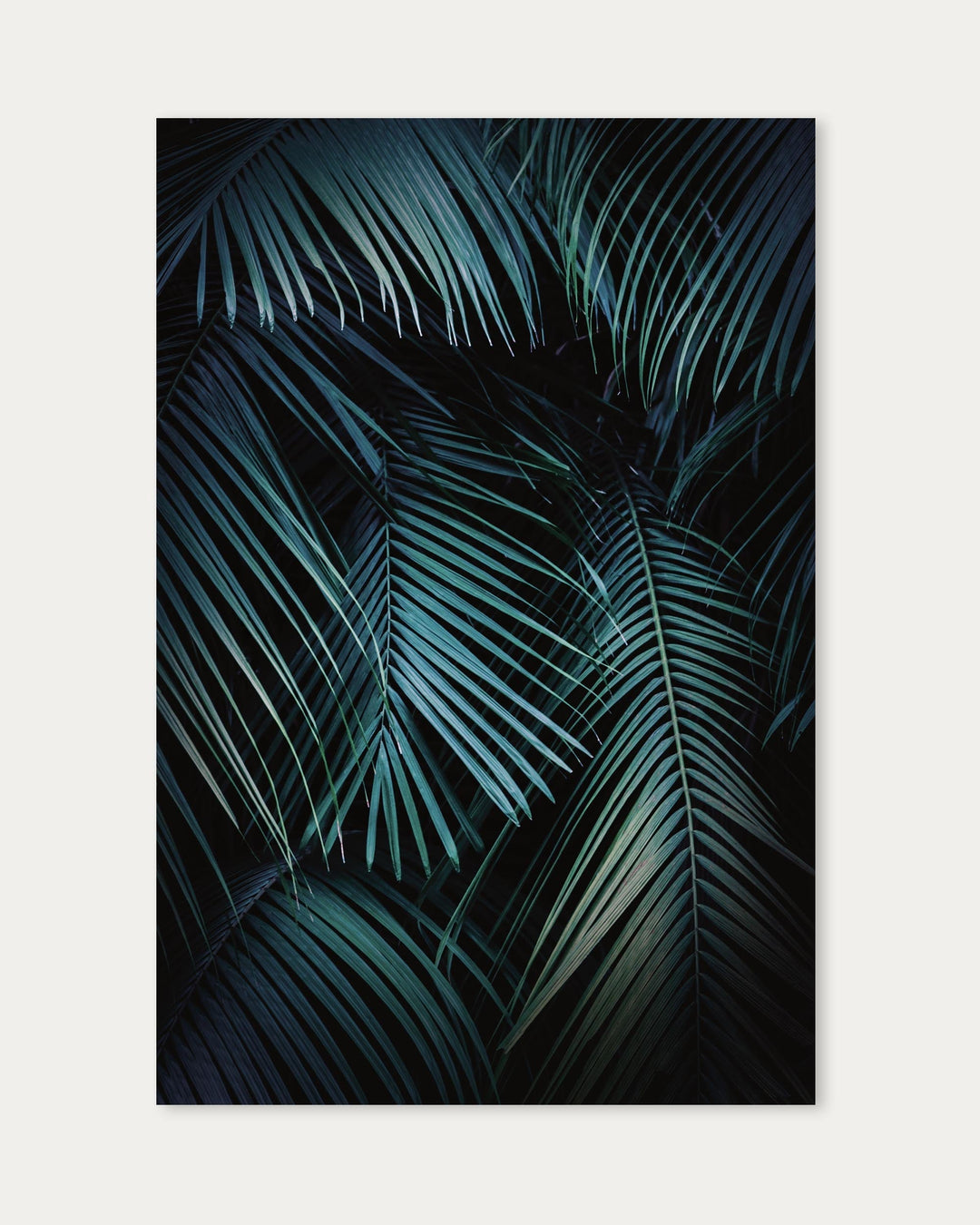 Dark Green Botanical Wall Art Print